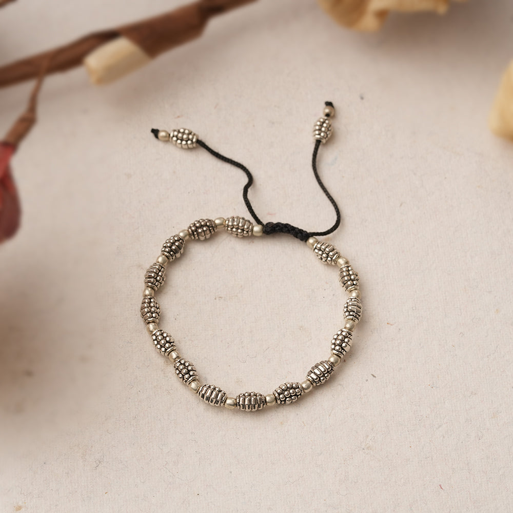 SuvarnaBahu- Silver Brass Bajuband