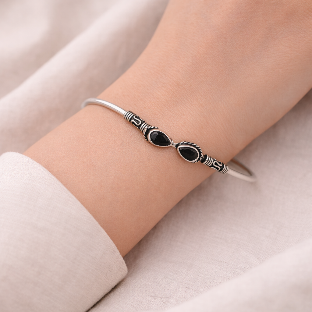 Prerna- Oxidised brass bracelet.