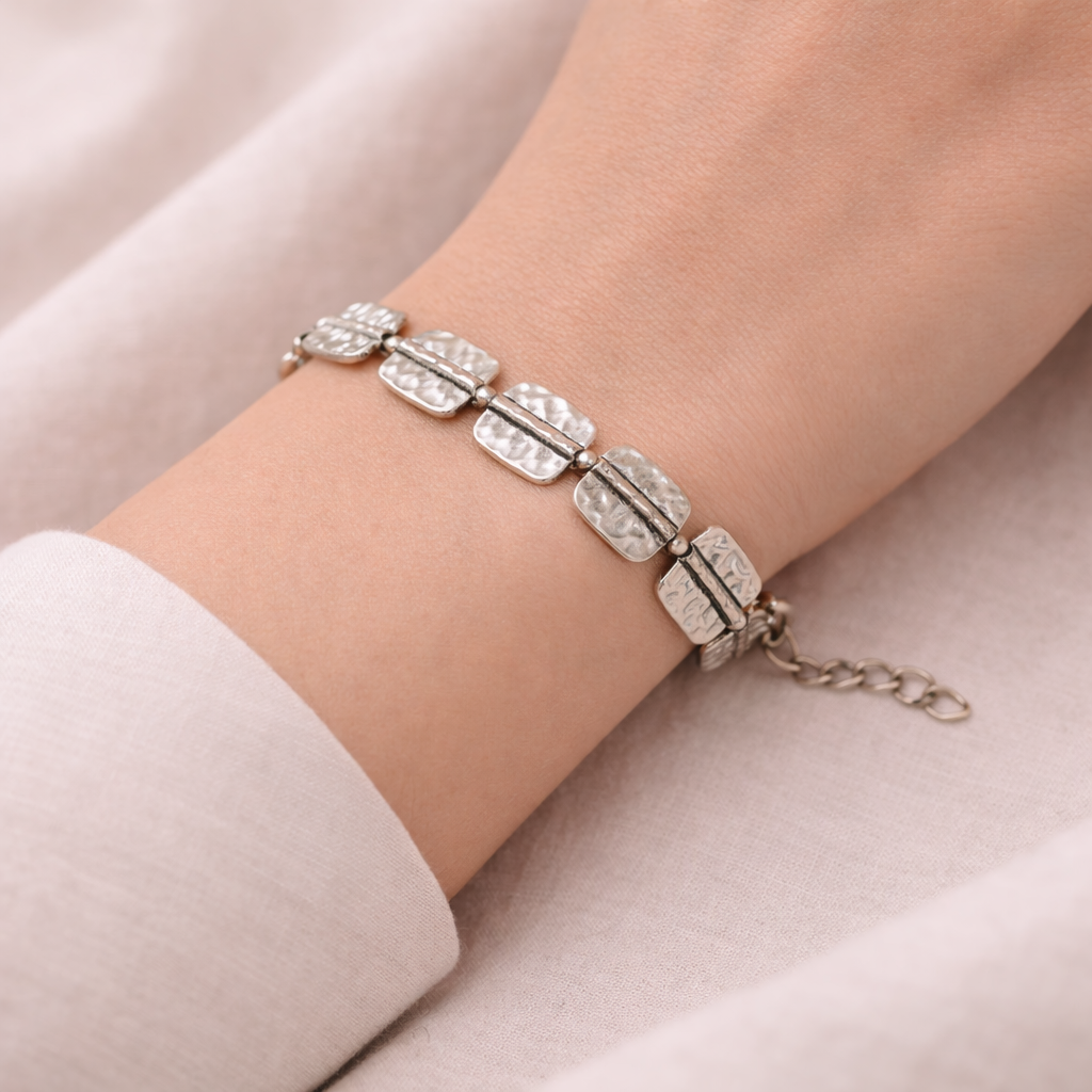 RajatKada- Oxidised beaded bracelet