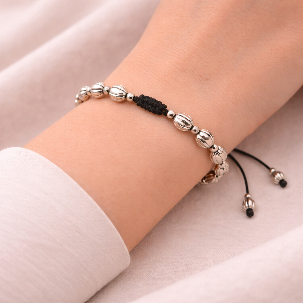 Kalyani- Oxidised beaded bracelet