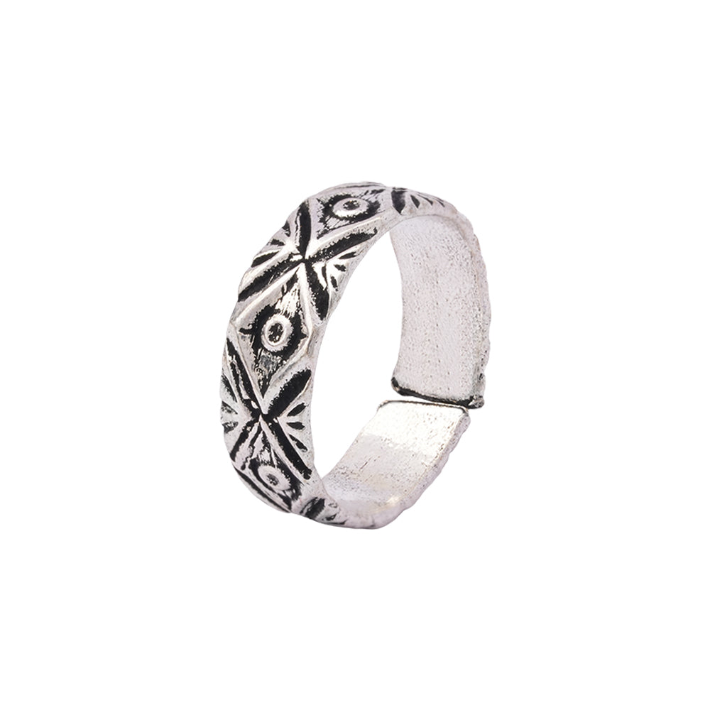 Prabha- Oxidised Brass Toe Ring