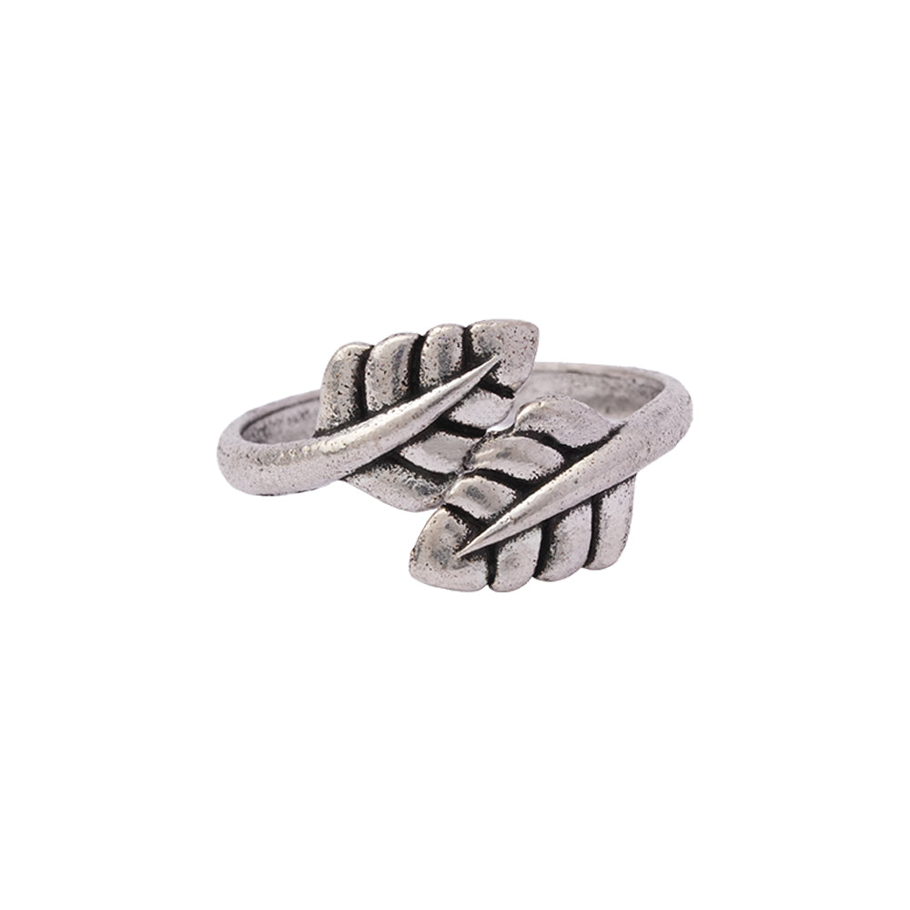 Charanika- Oxidised Brass Toe Ring