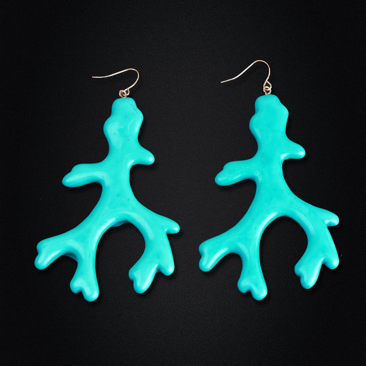 Soft Haze- Abstract shaped Dangler Earrings