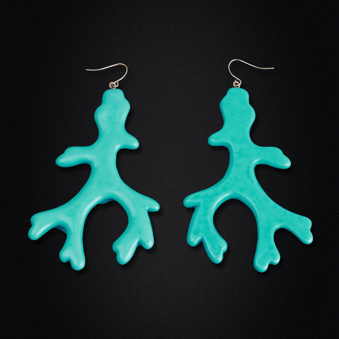 Soft Haze- Abstract shaped Dangler Earrings