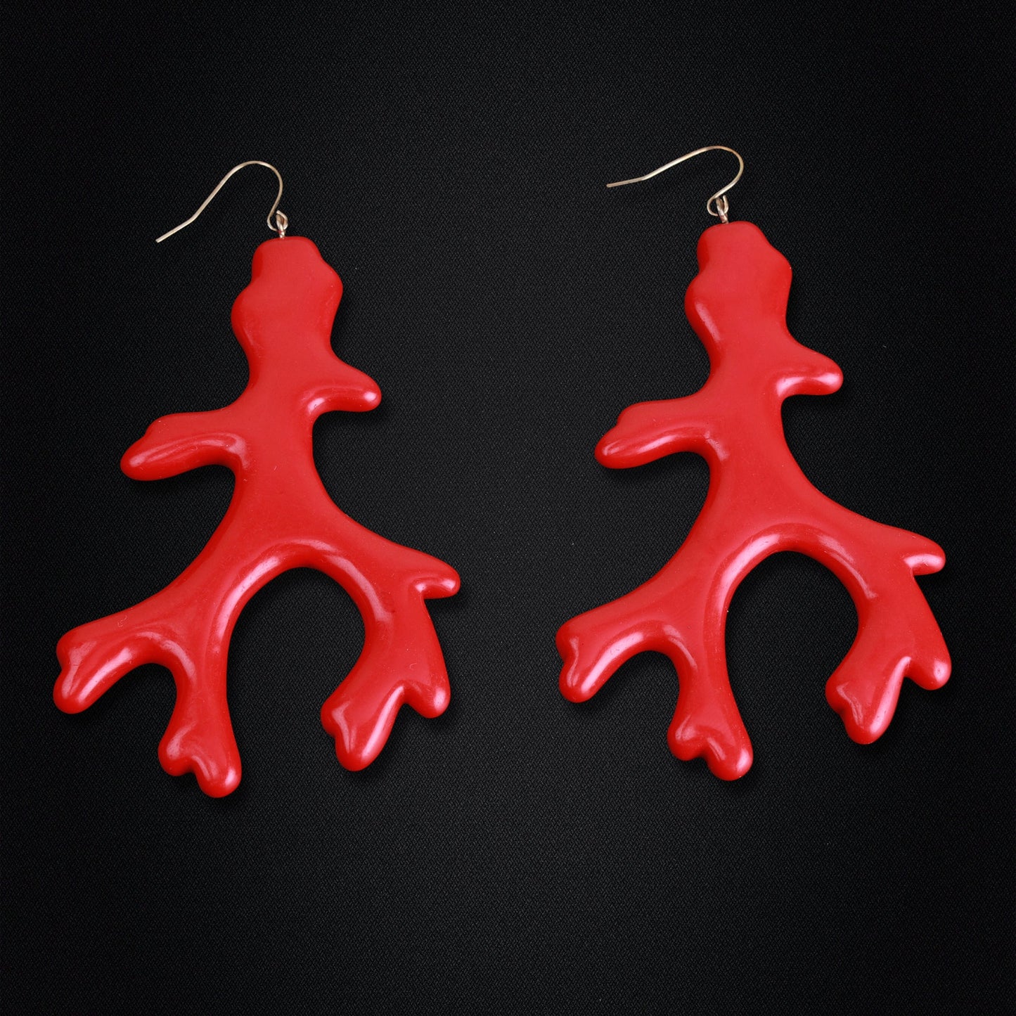 Soft Haze- Abstract shaped Dangler Earrings