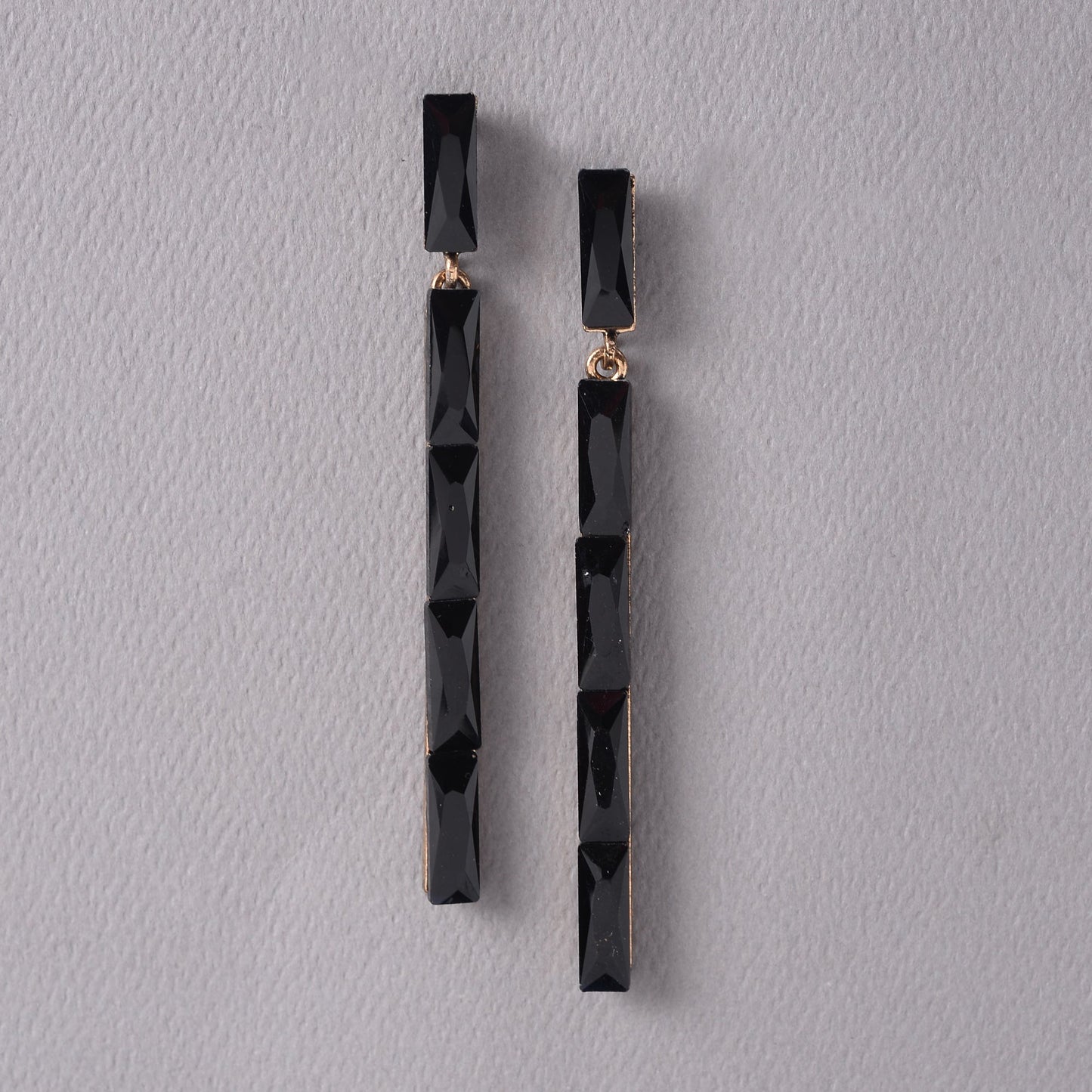 Spark Line- Minimal Long Dangler Earrings