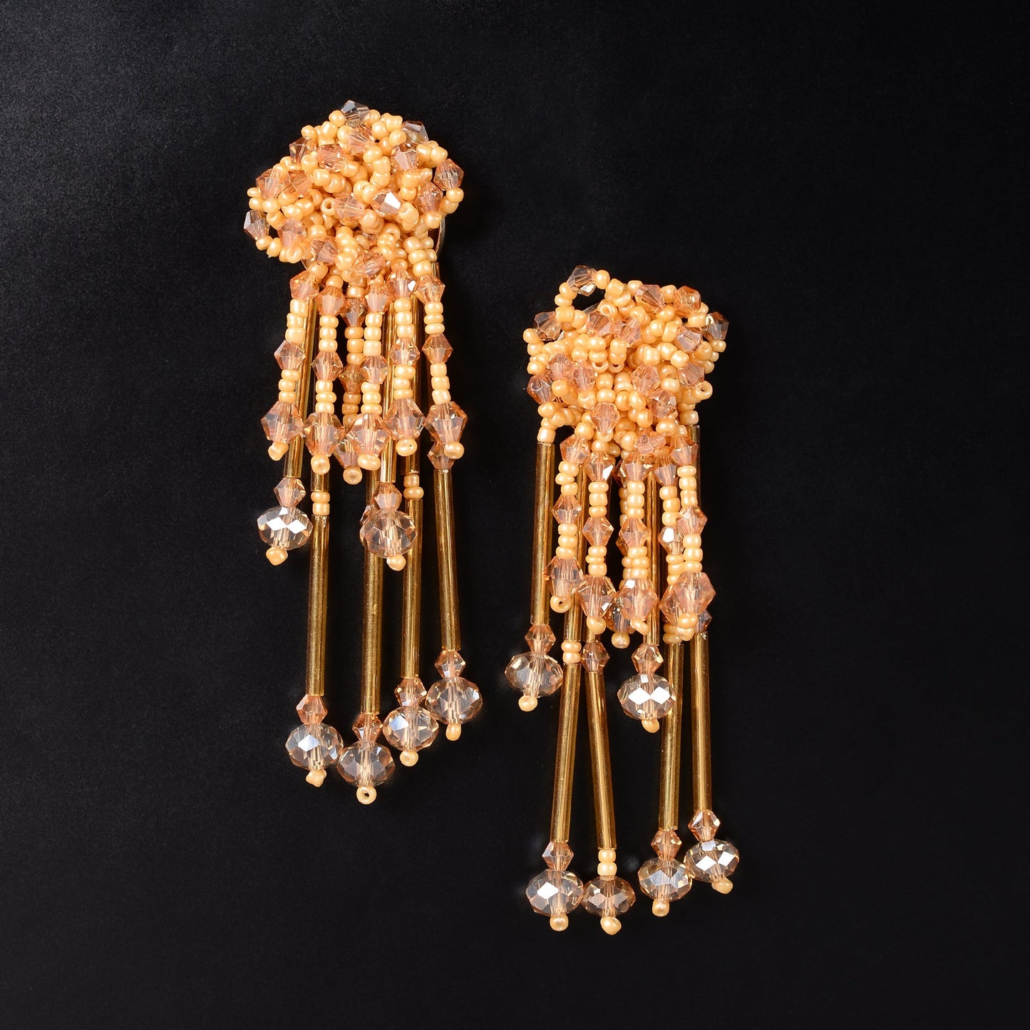 Disco Dazzle- Sparkly stone studded Dangler earrings