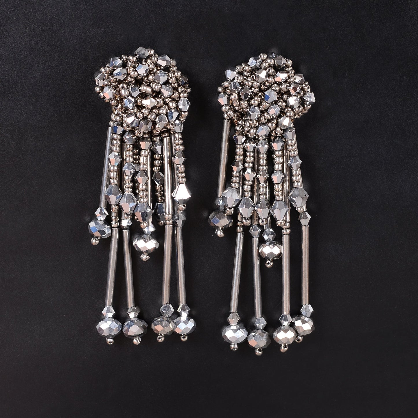 Disco Dazzle- Sparkly stone studded Dangler earrings