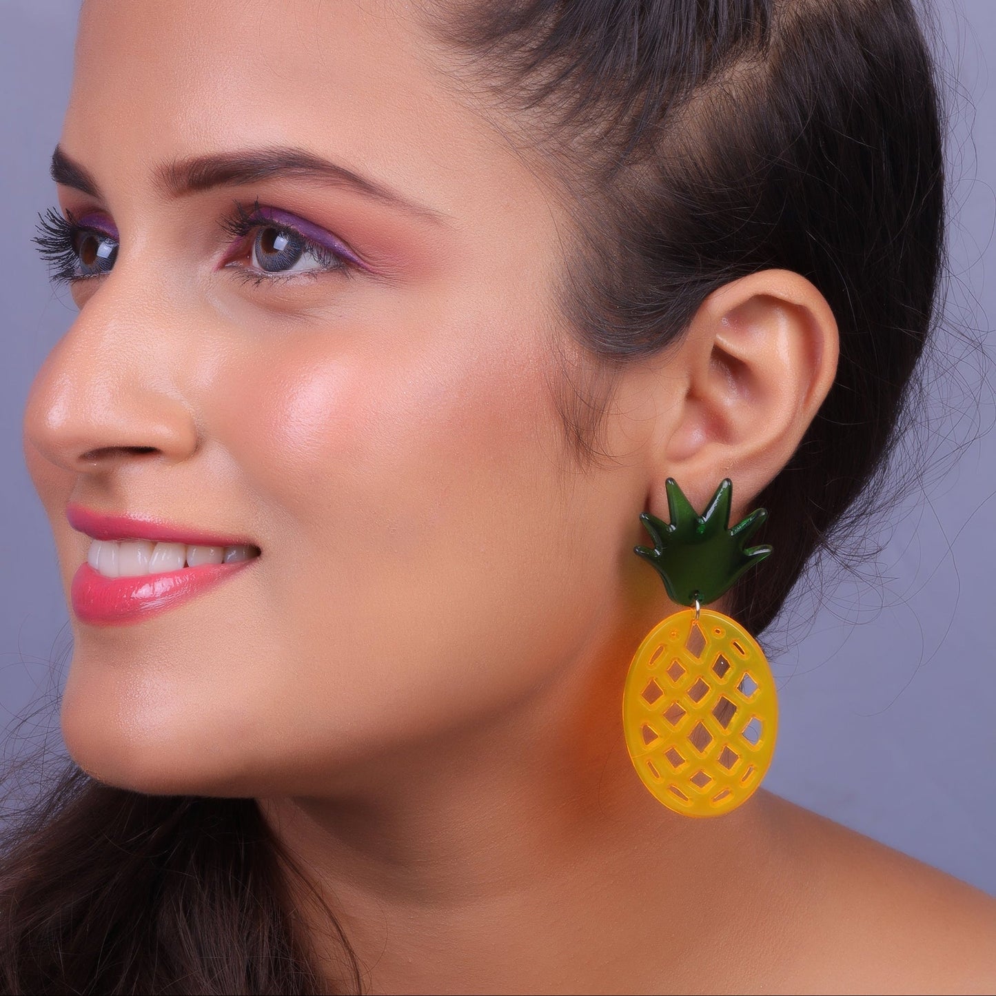 Pineapple Star Earring