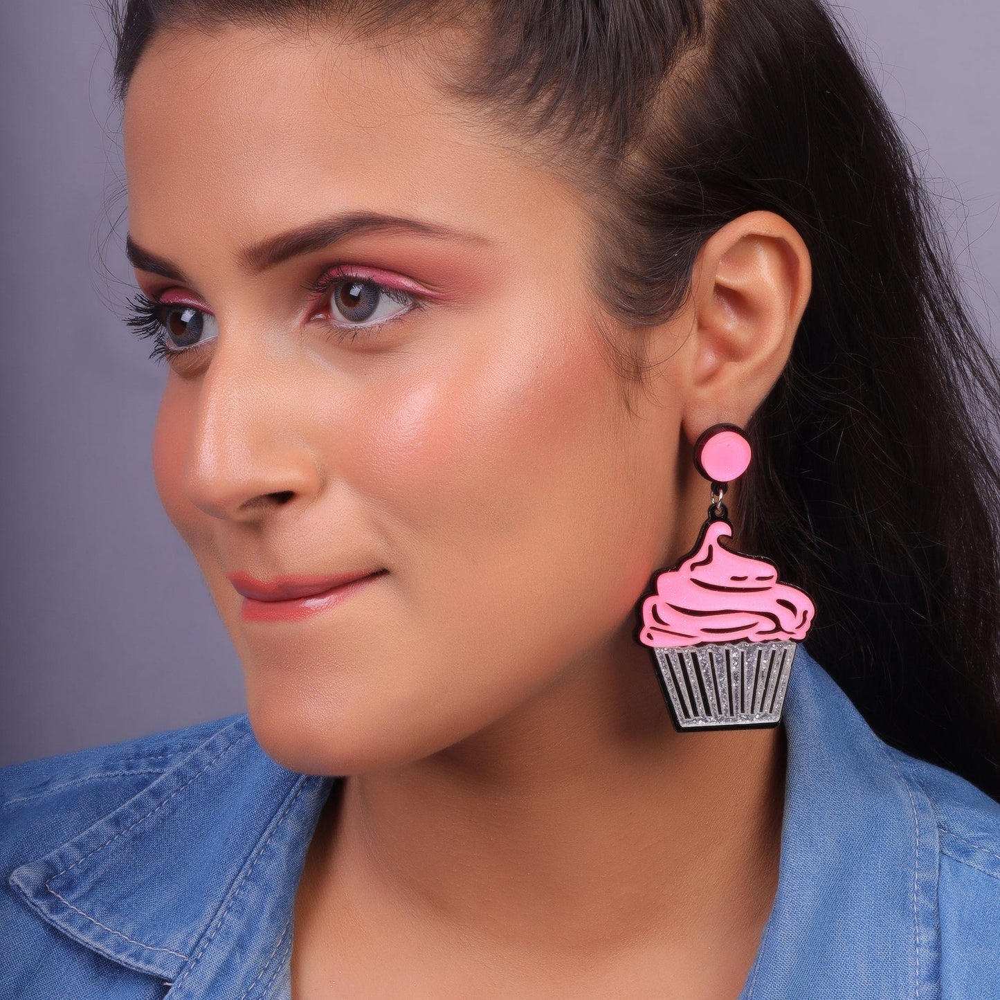 Cup Cake Earring