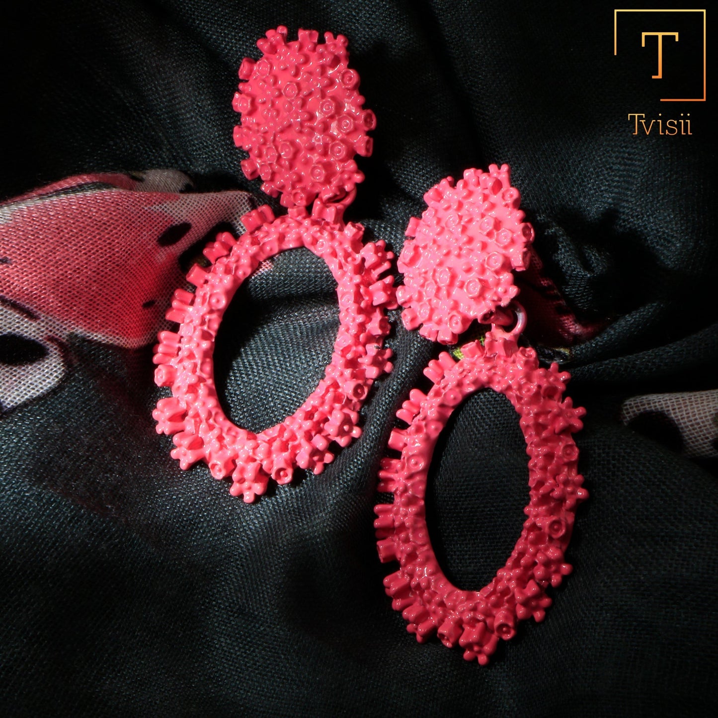 Vibrant Hue- Vivid Dangler Earrings