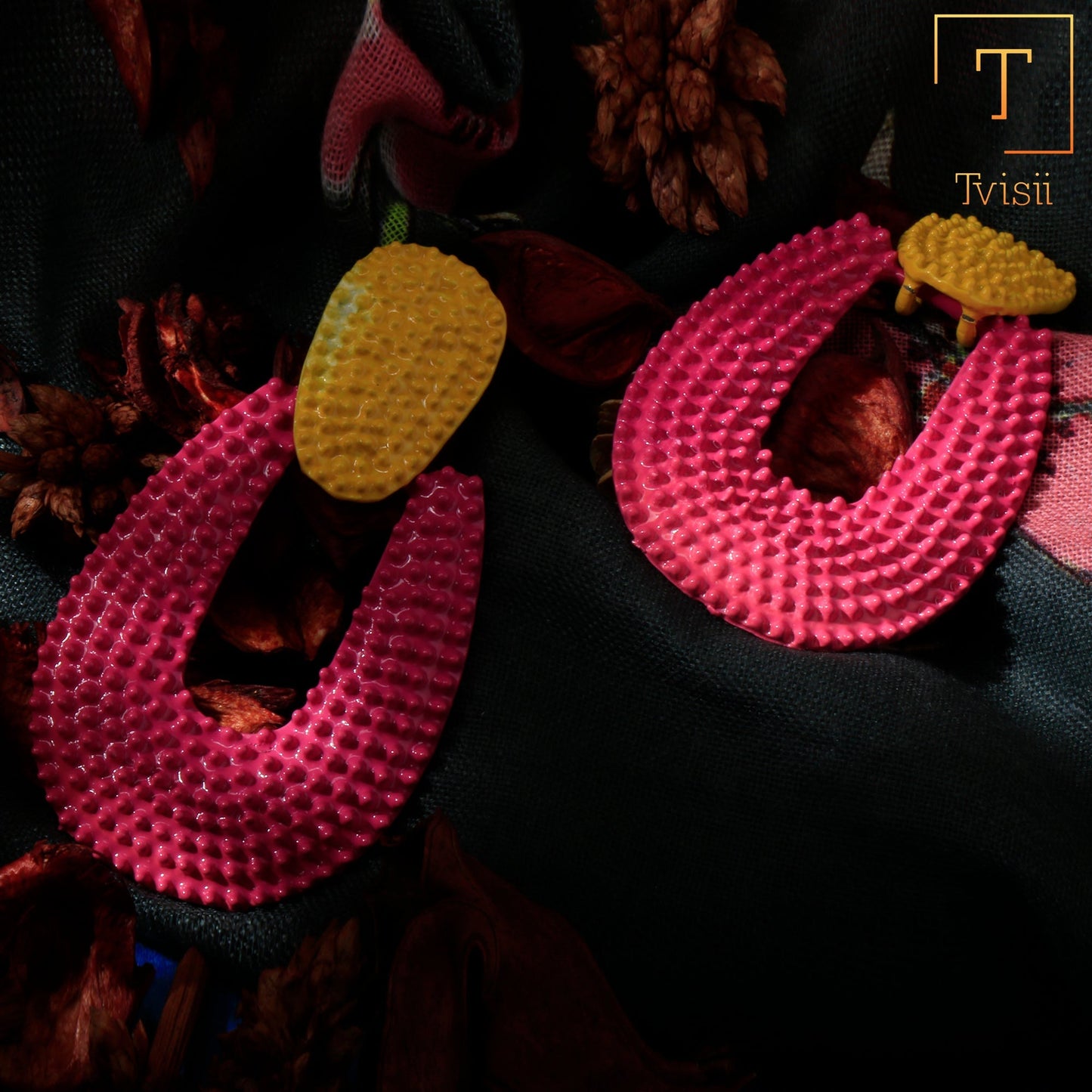 Bright and bold- Vivid Dangler earrings