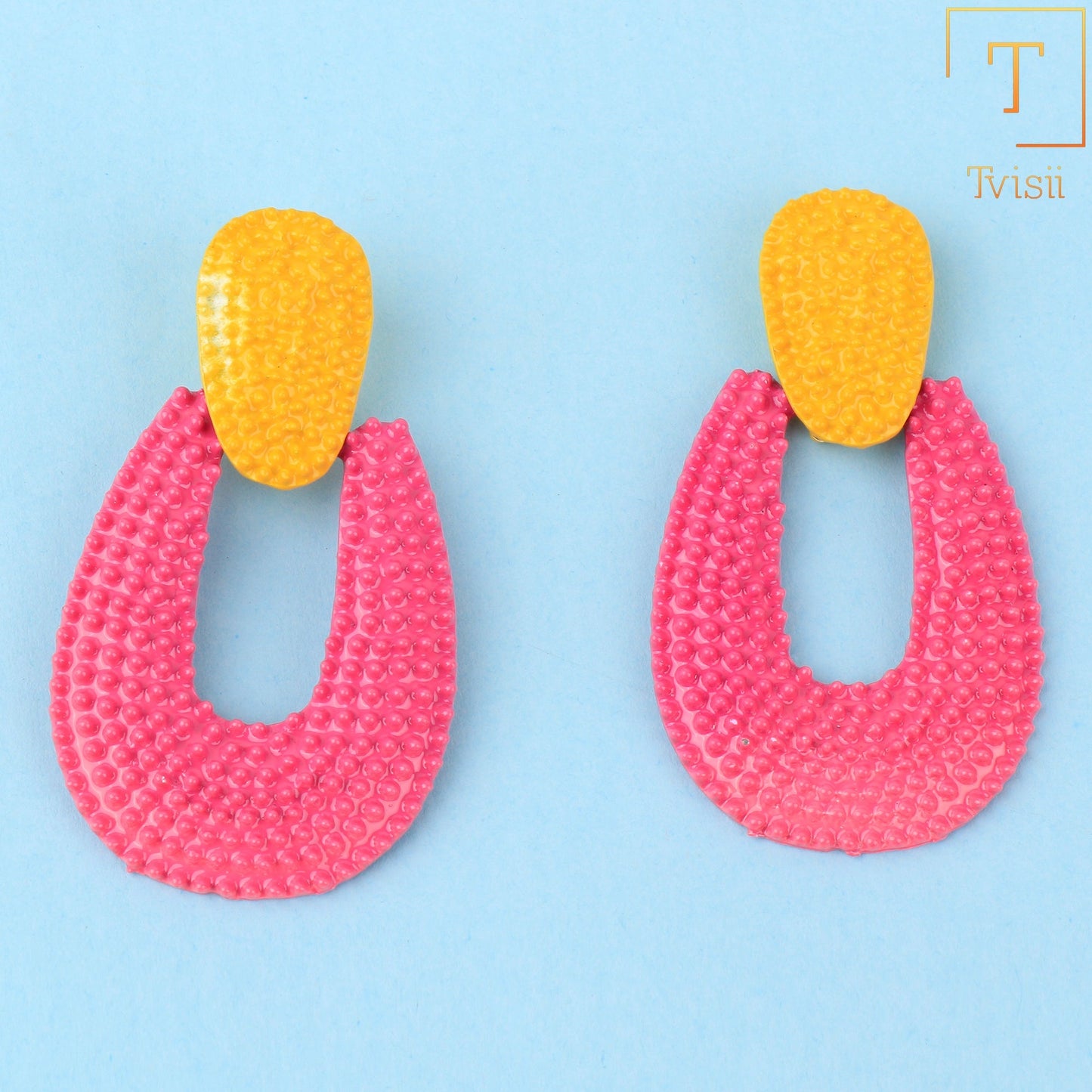 Bright and bold- Vivid Dangler earrings