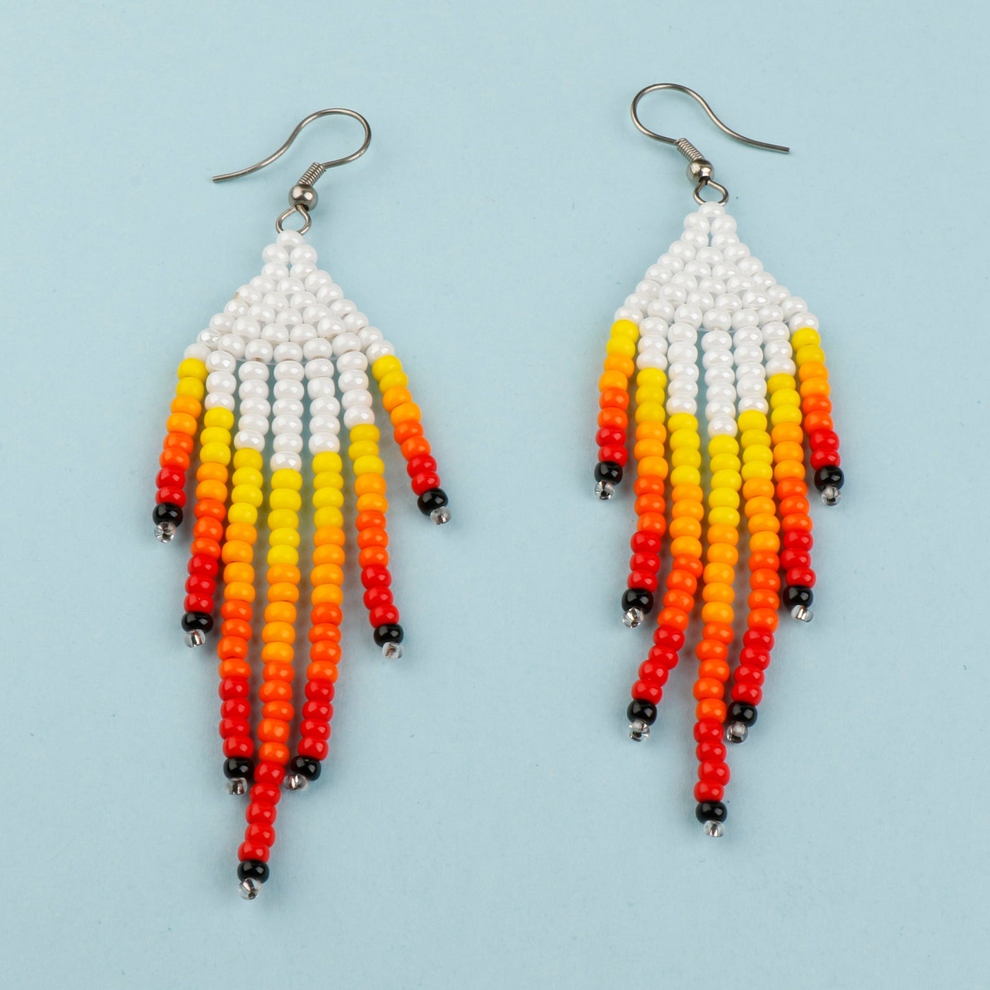 Bead Pop- Beaded dangler earrings