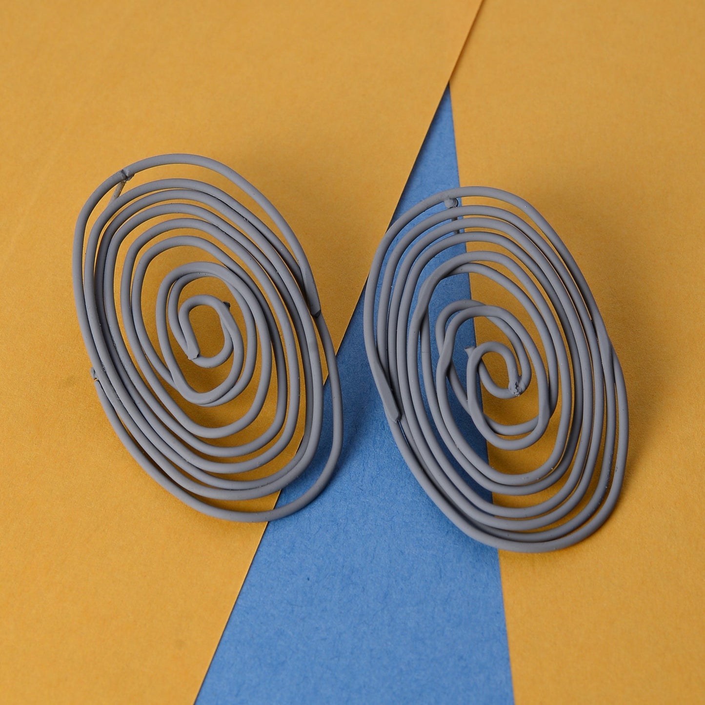 Swirly suits- Swirly stud earrings