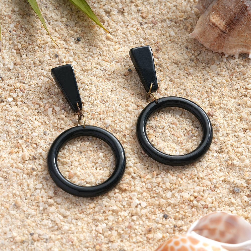 Haeven Hoops- Dangler Earrings