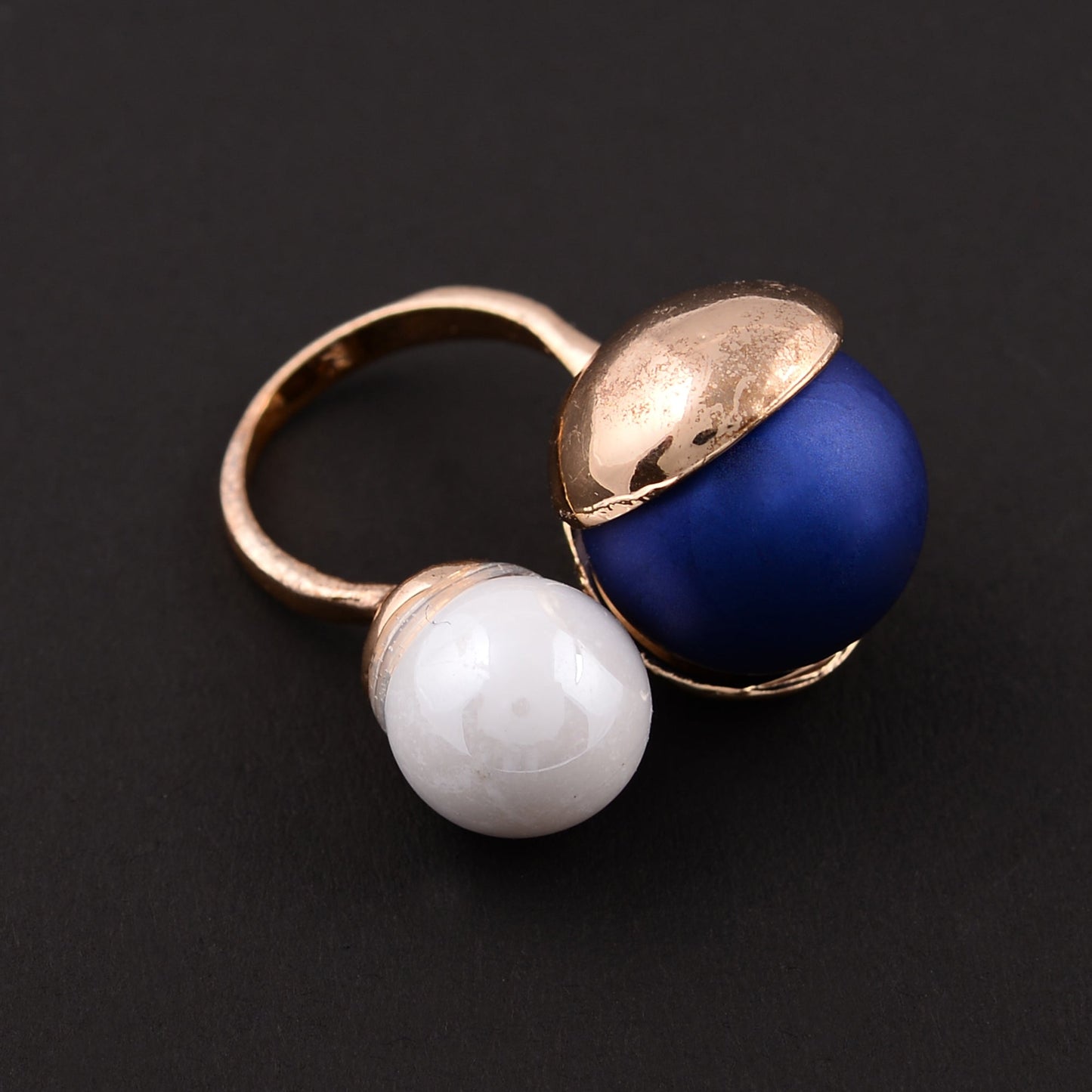 Golden Ball- Shiny Ring