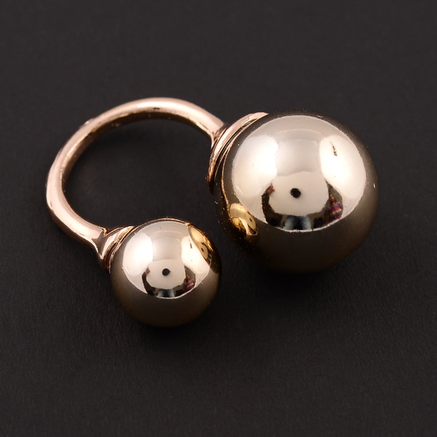 Golden Ball- Shiny Ring