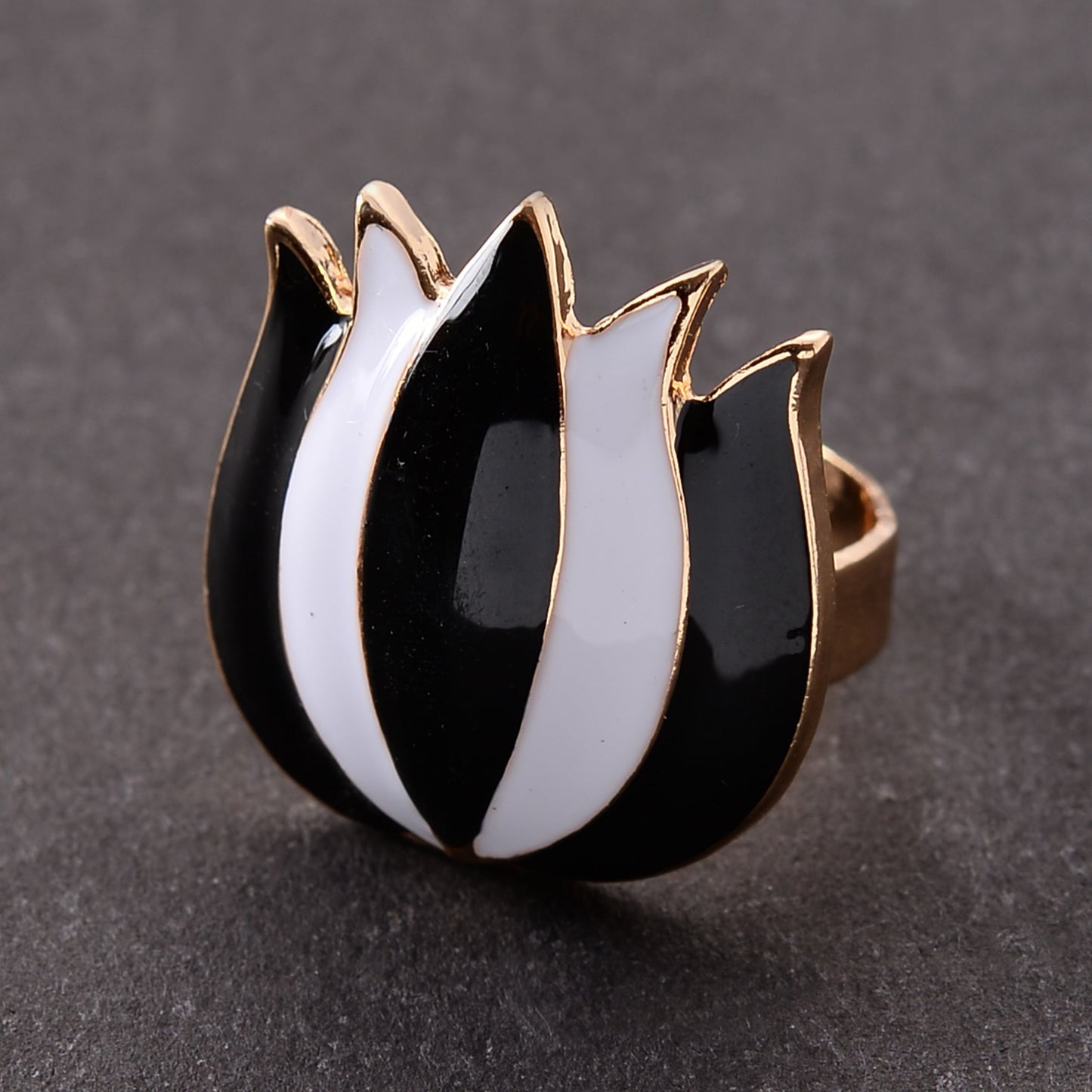 Temple Lotus- Lotus shaped ring