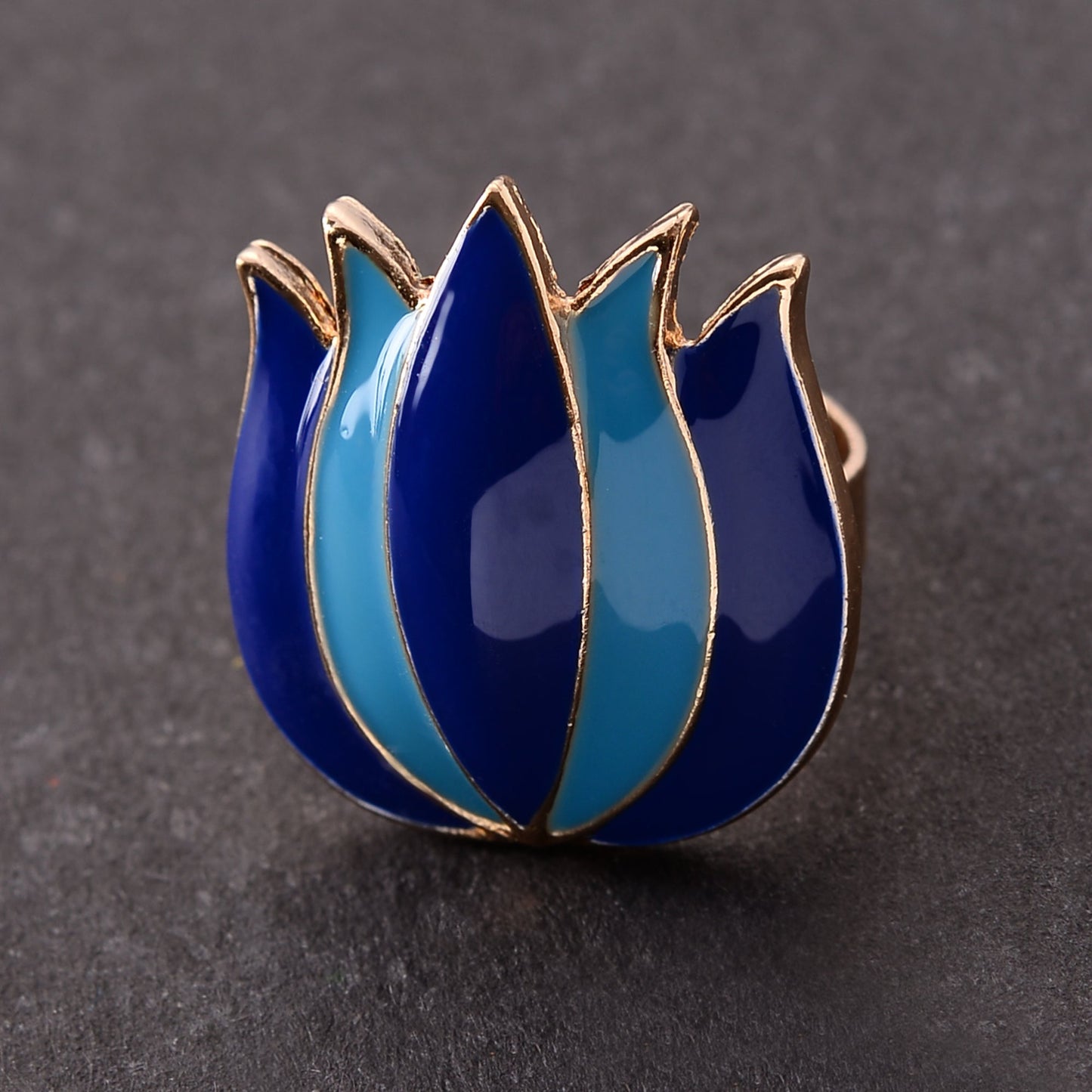 Temple Lotus- Lotus shaped ring