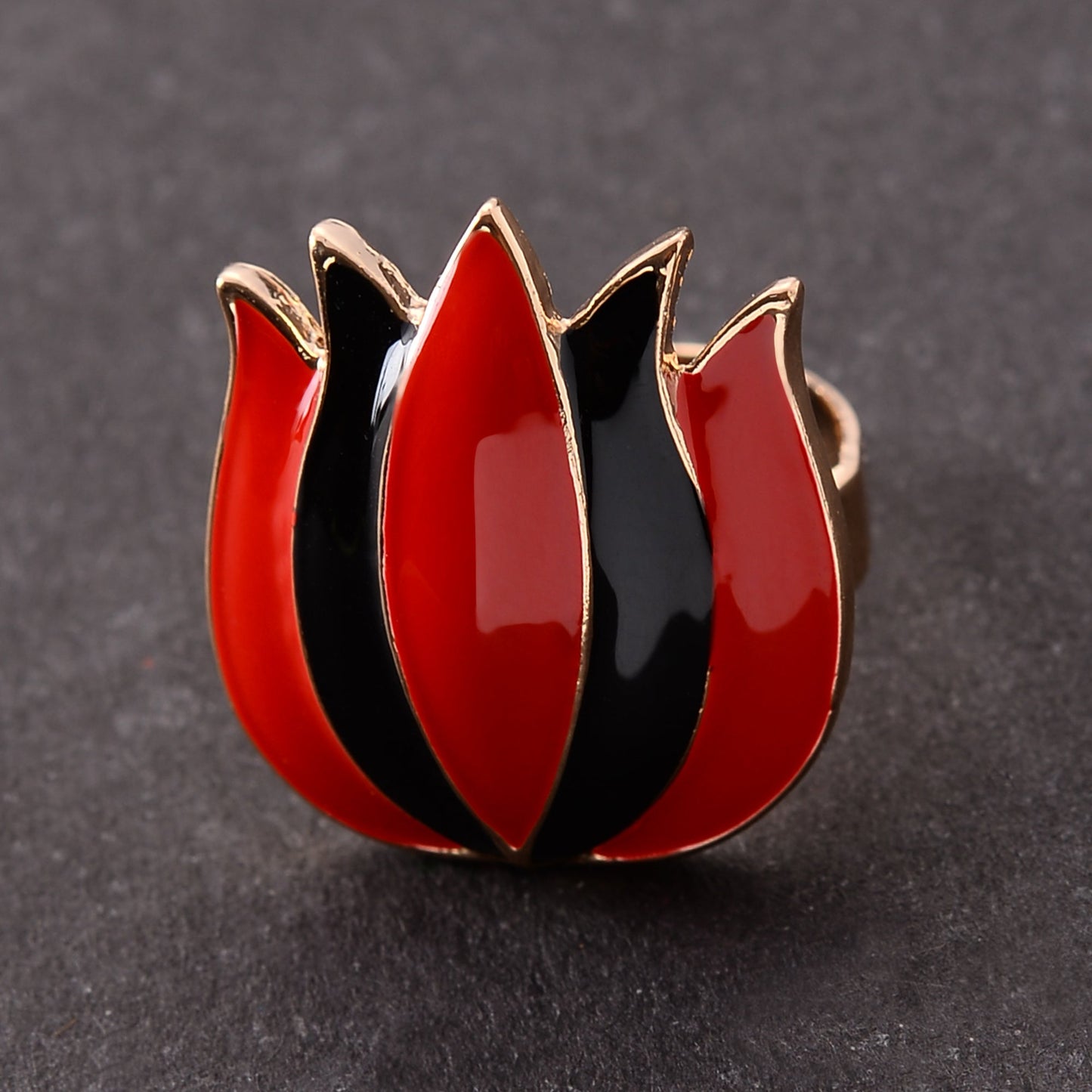 Temple Lotus- Lotus shaped ring