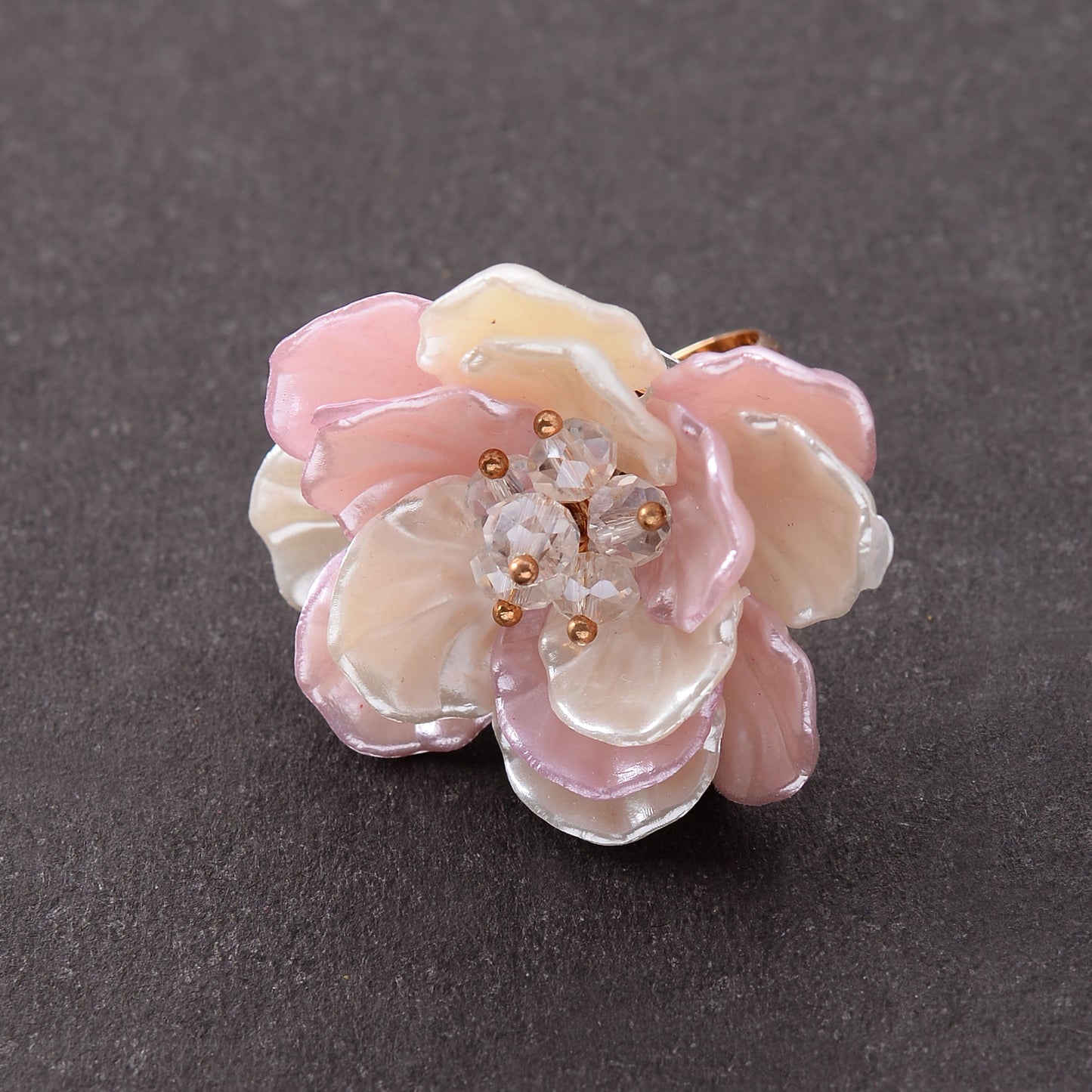 Pure Gleam- Flower shaped ring