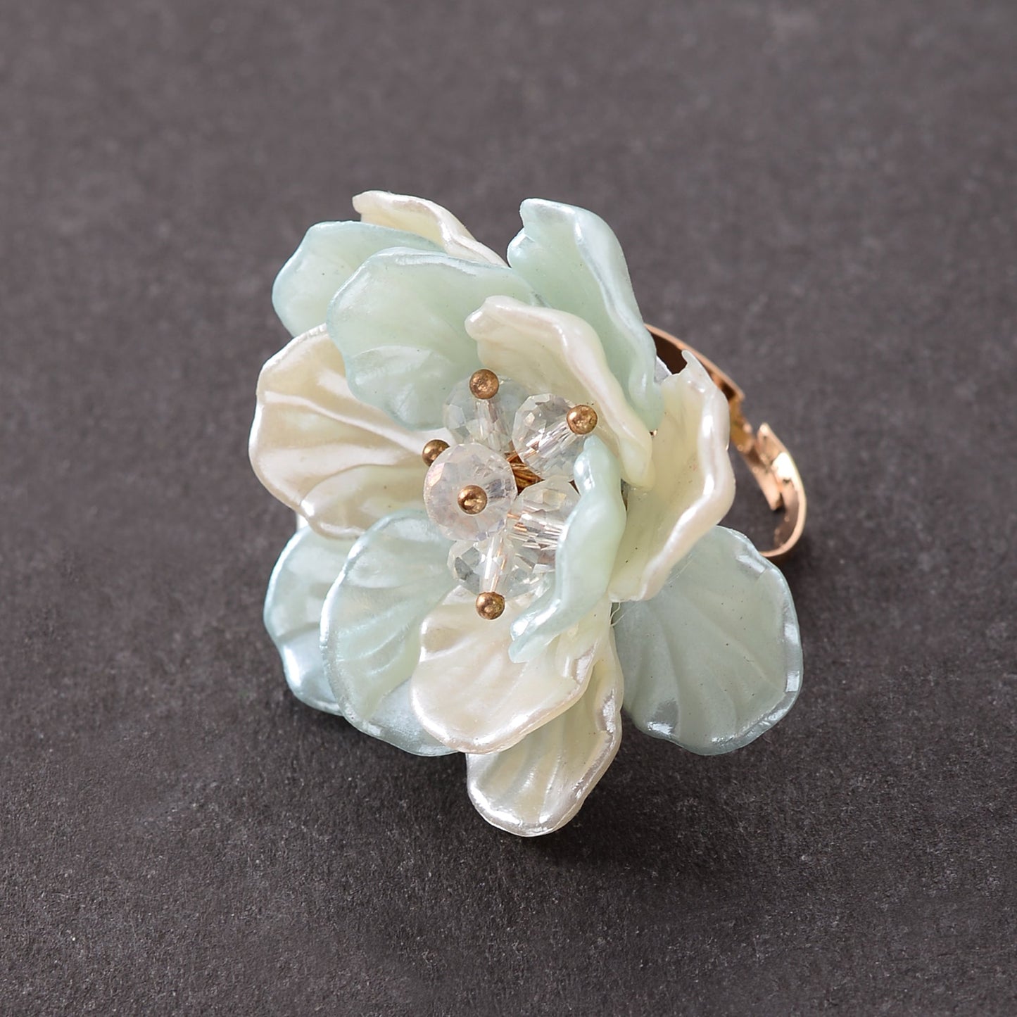 Pure Gleam- Flower shaped ring