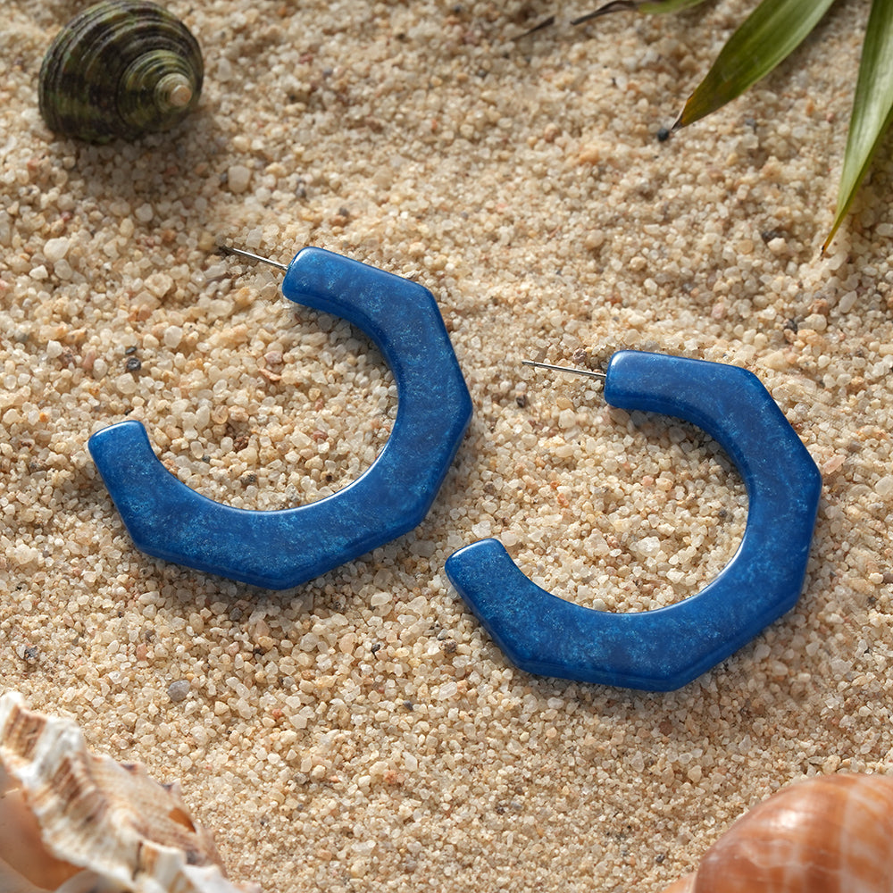 Ocean Bloom- Stud Earrings
