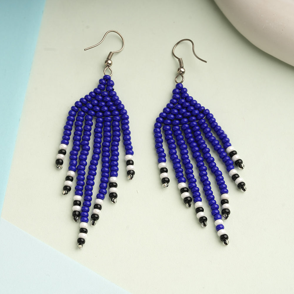 Bead Pop- Beaded dangler earrings