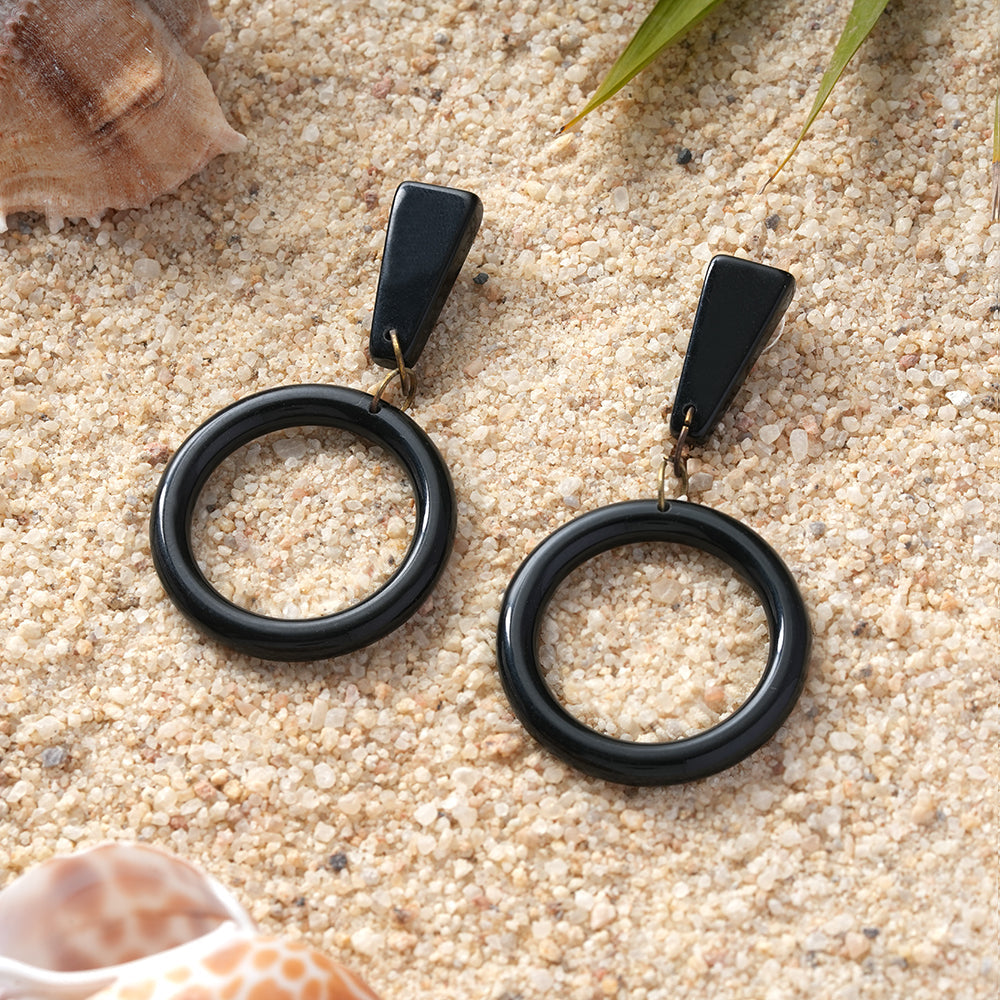 Haeven Hoops- Dangler Earrings