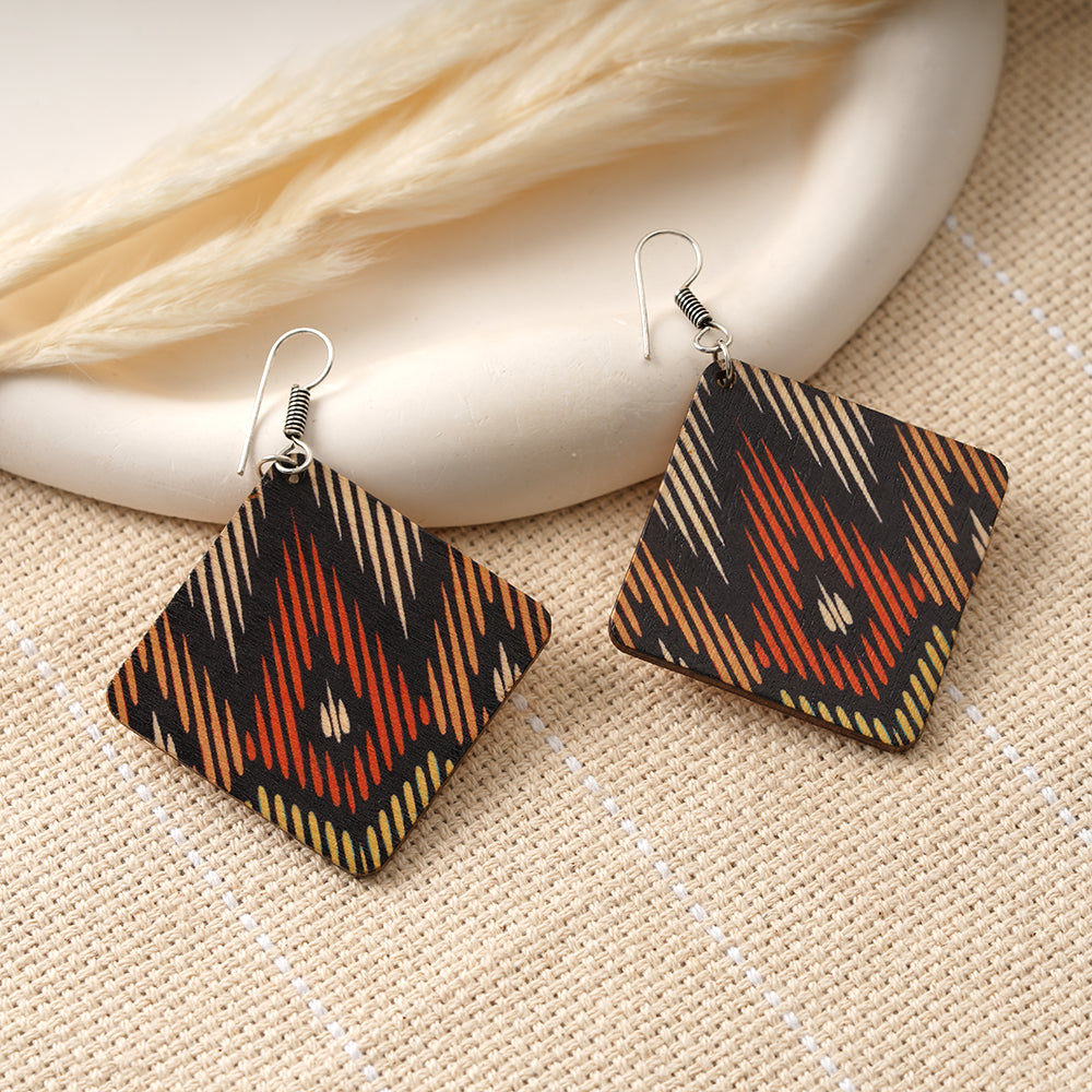 Tribal Trail- Colorful dangler earrings