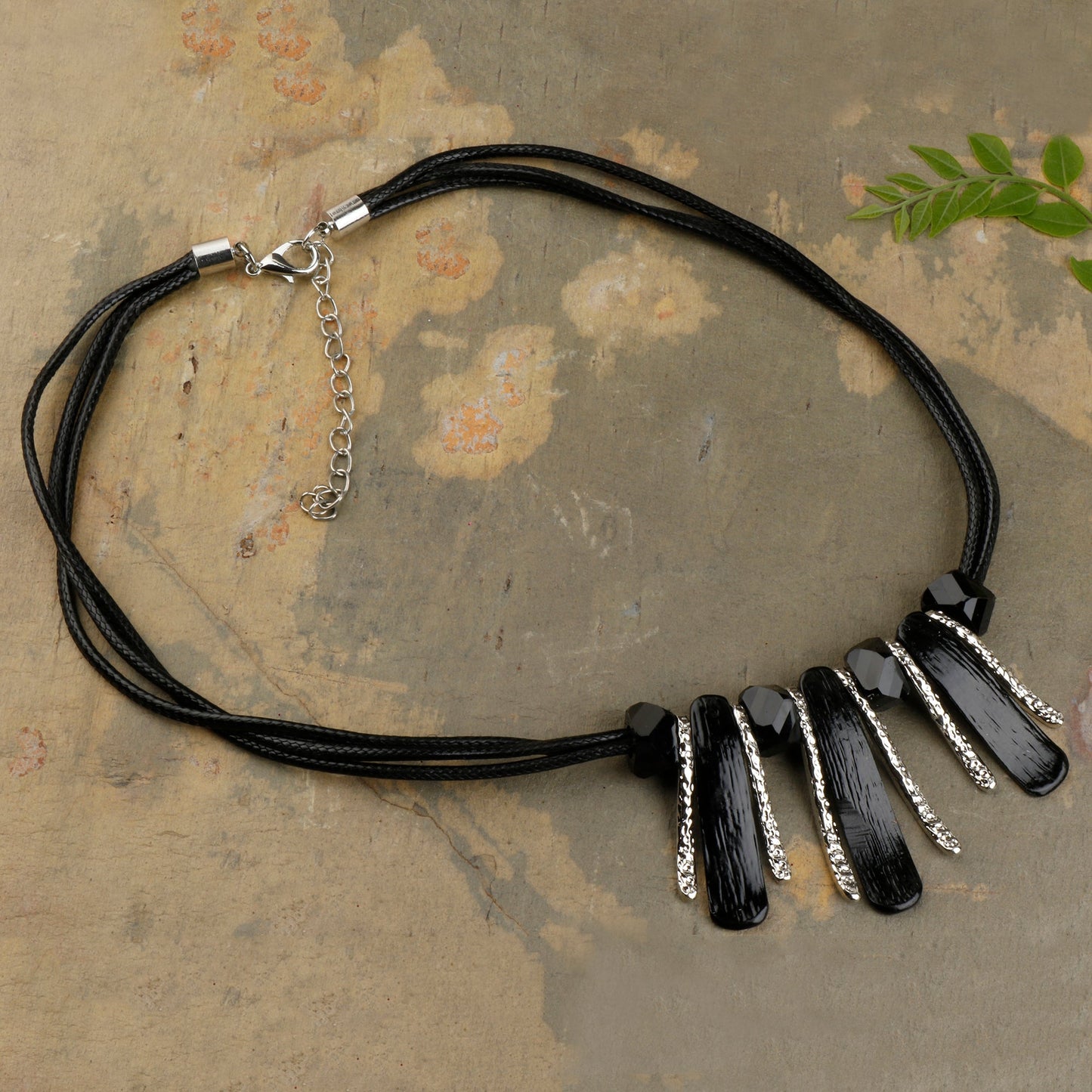 Nomad Rhythm- Charm Studded Statement neckpiece