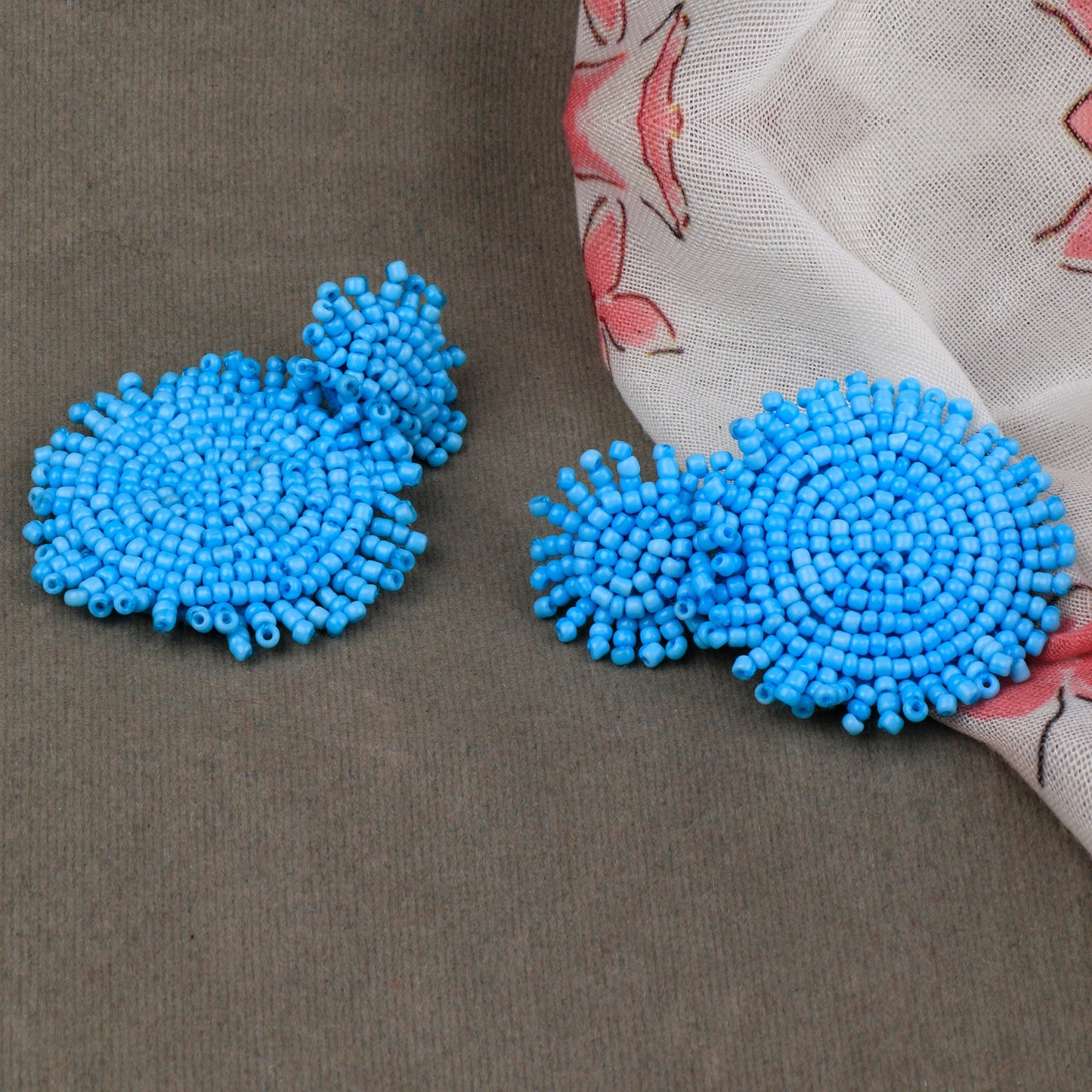 Beauty and the beads- Beaded Dangler Earrings.