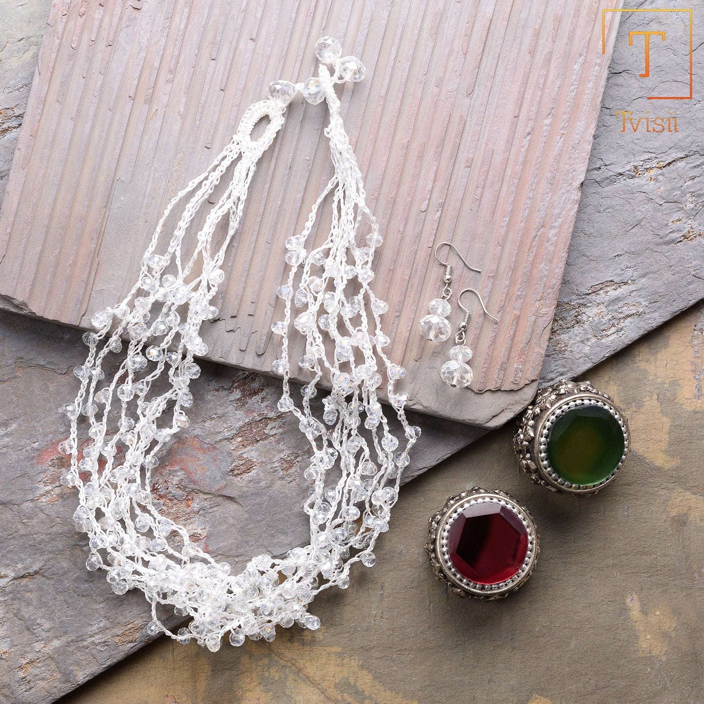 Heritage Glow- Pearl Studded Statement neckpiece