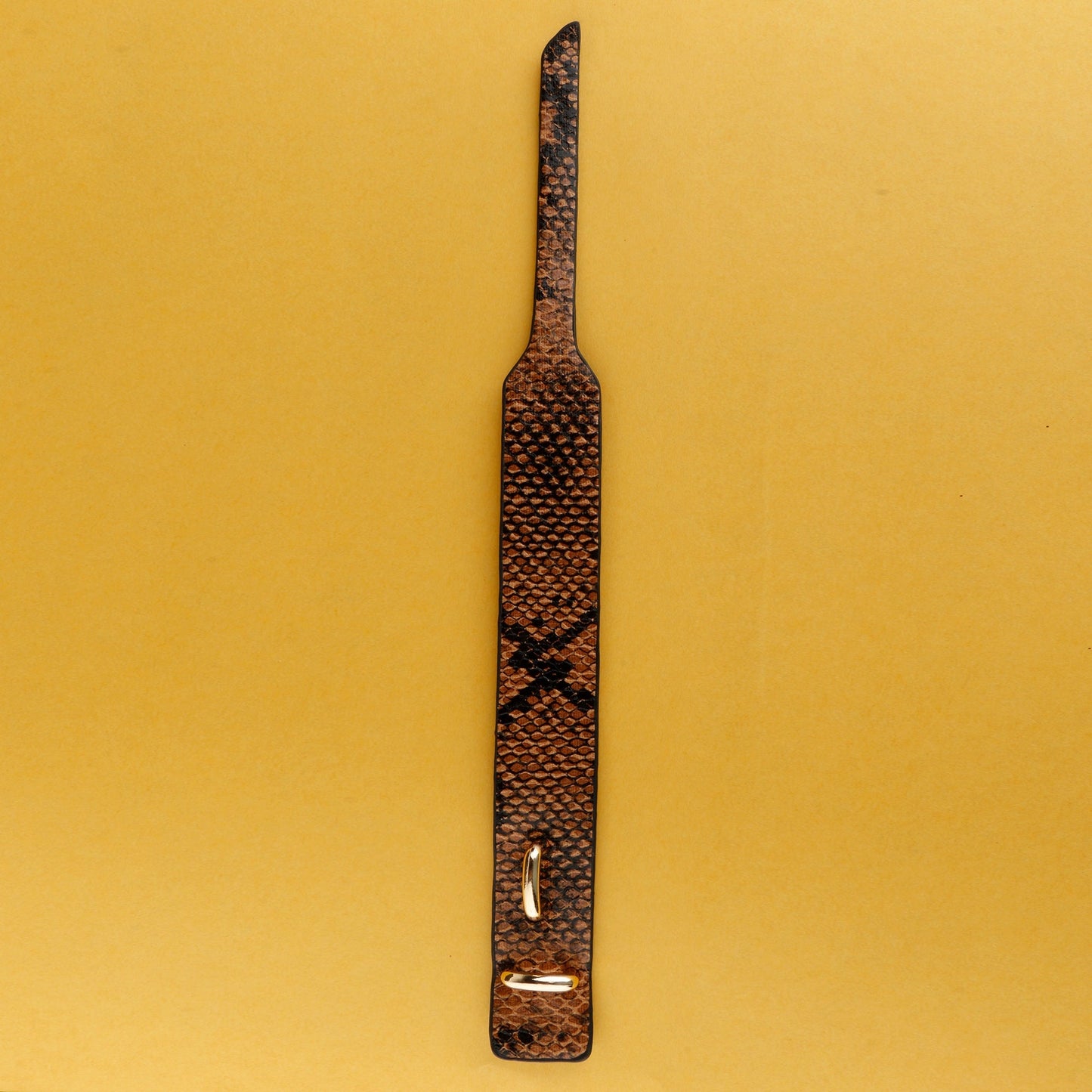 Desert Leather Thread- Statement Leather Bracelet