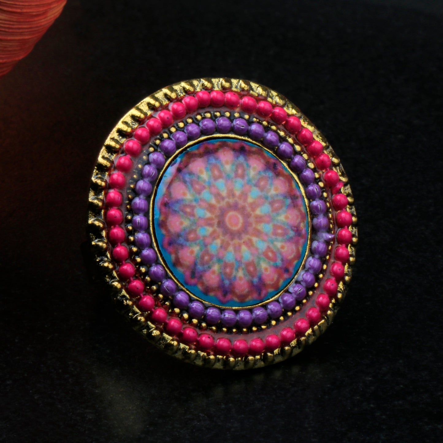 Divine Balance- Mandala ring