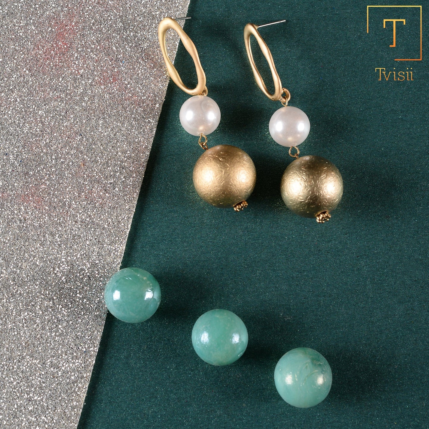 Pearl whisper- Pearly Dangler Earrings