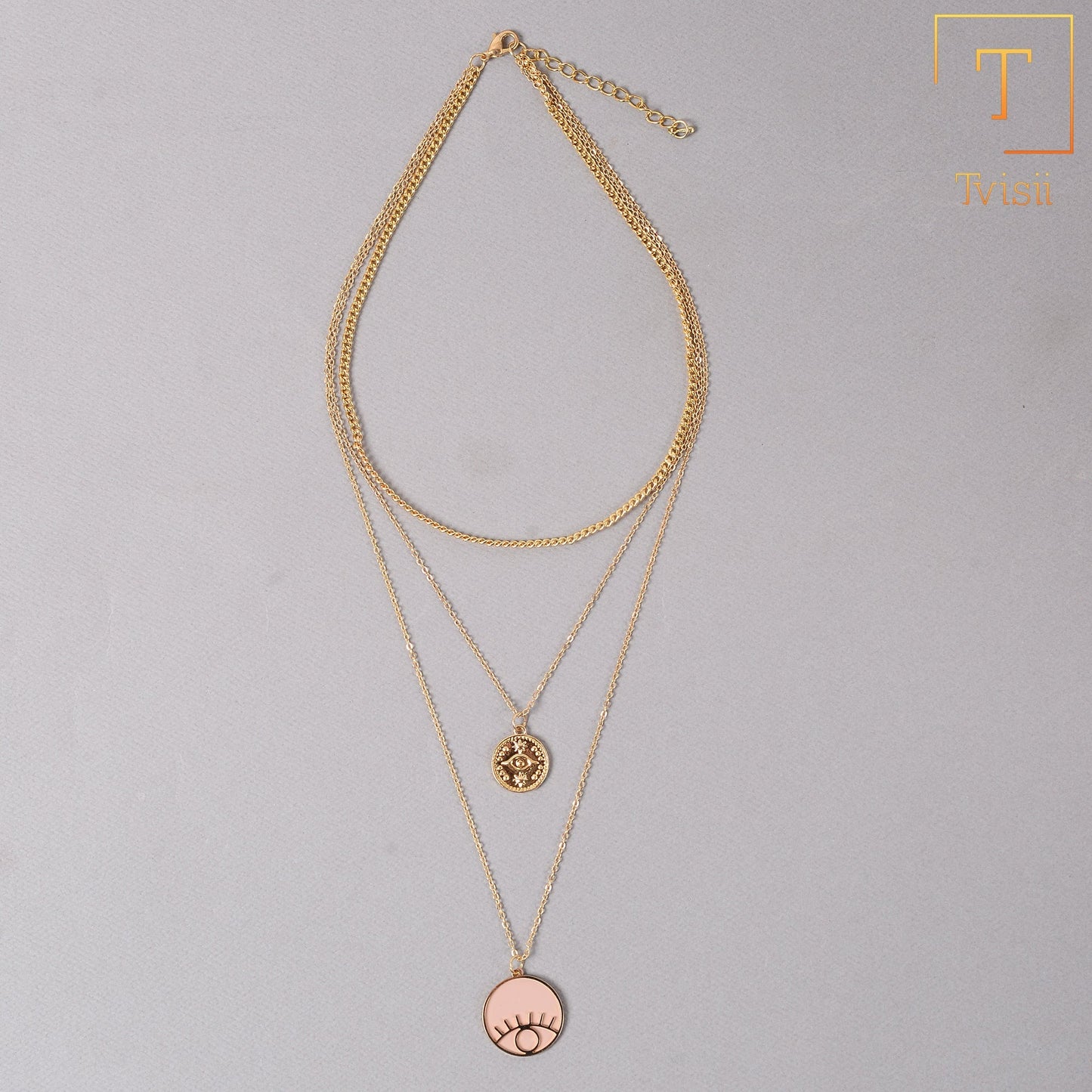 Willow Chain- golden minimal layered necklace
