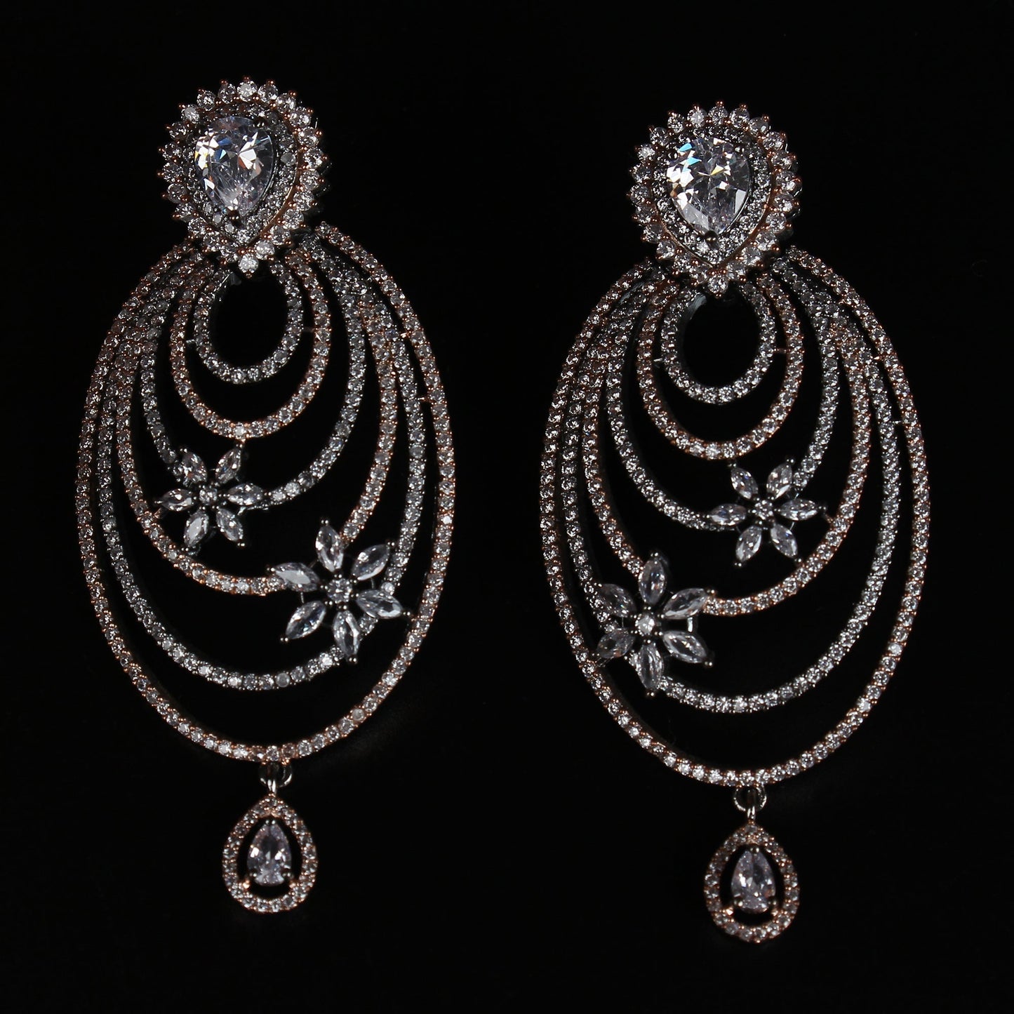 Multilayer Zirconia stone dangles
