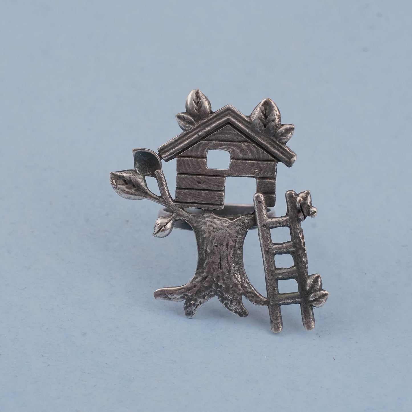 Vamangi – Oxidised Brass Ring