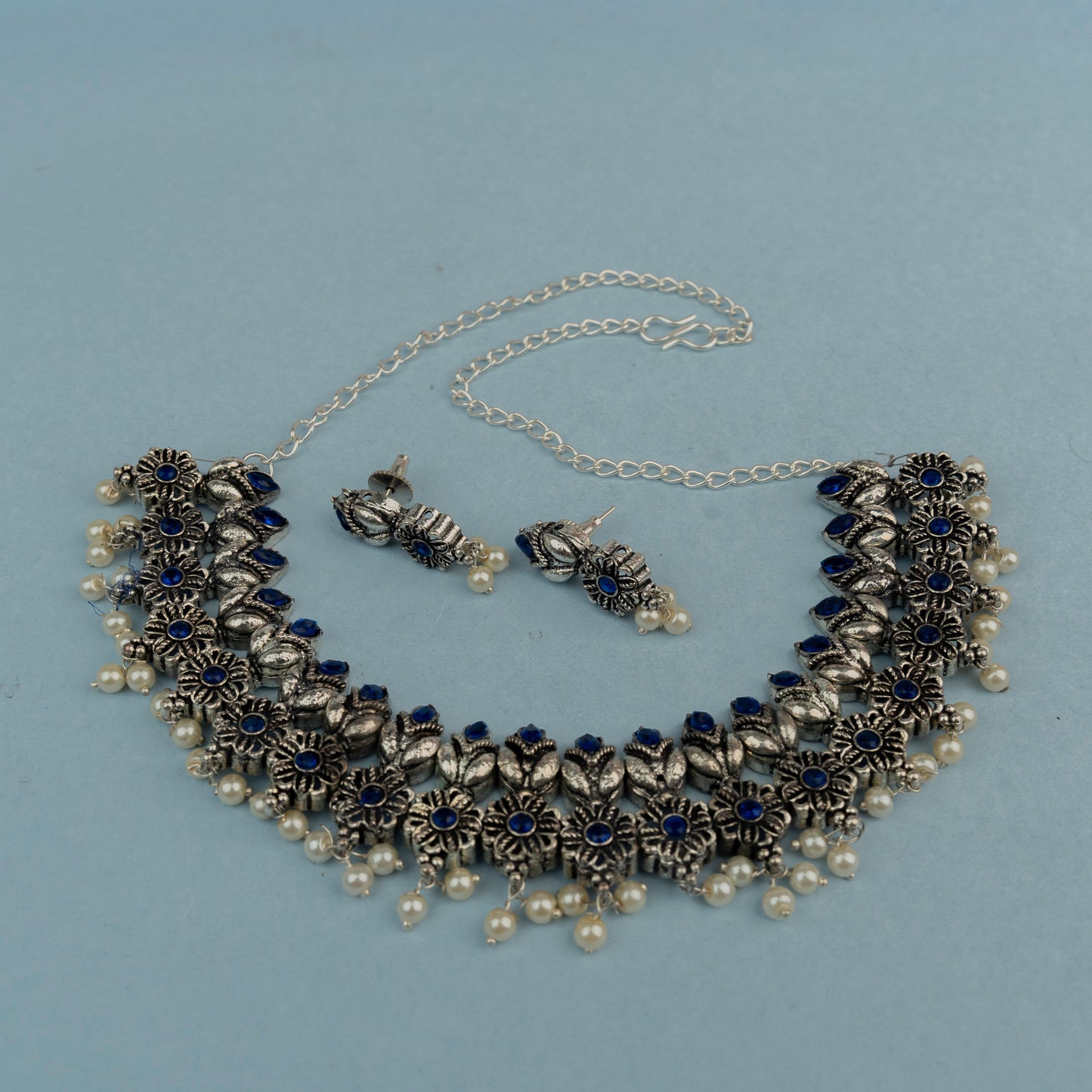 Sumedha – Stone-Studded Necklace Set
