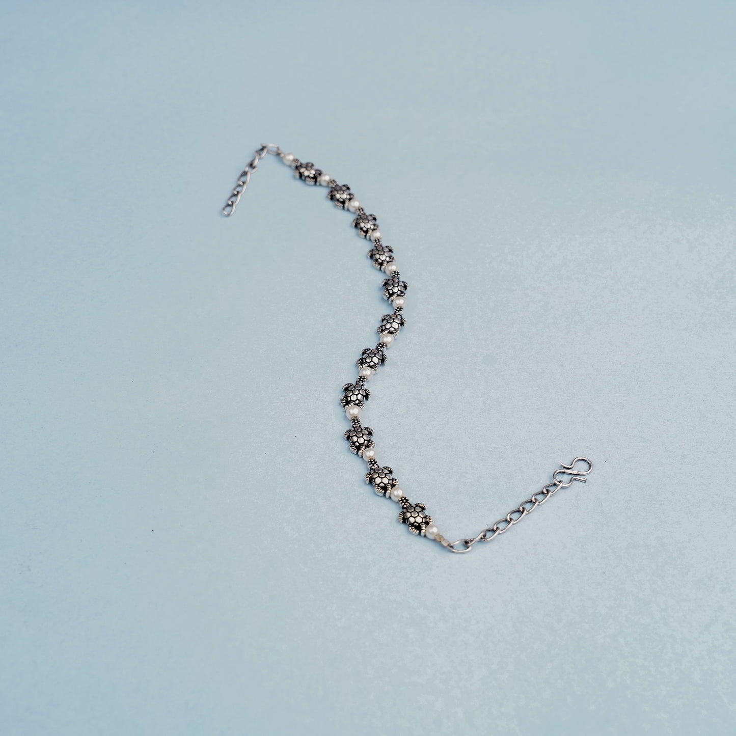 KurmRatna- Oxidised beaded bracelet