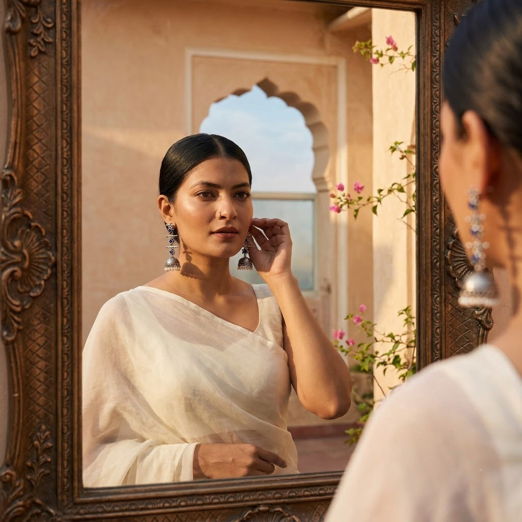 Royal Triple Bell Layered Earrings